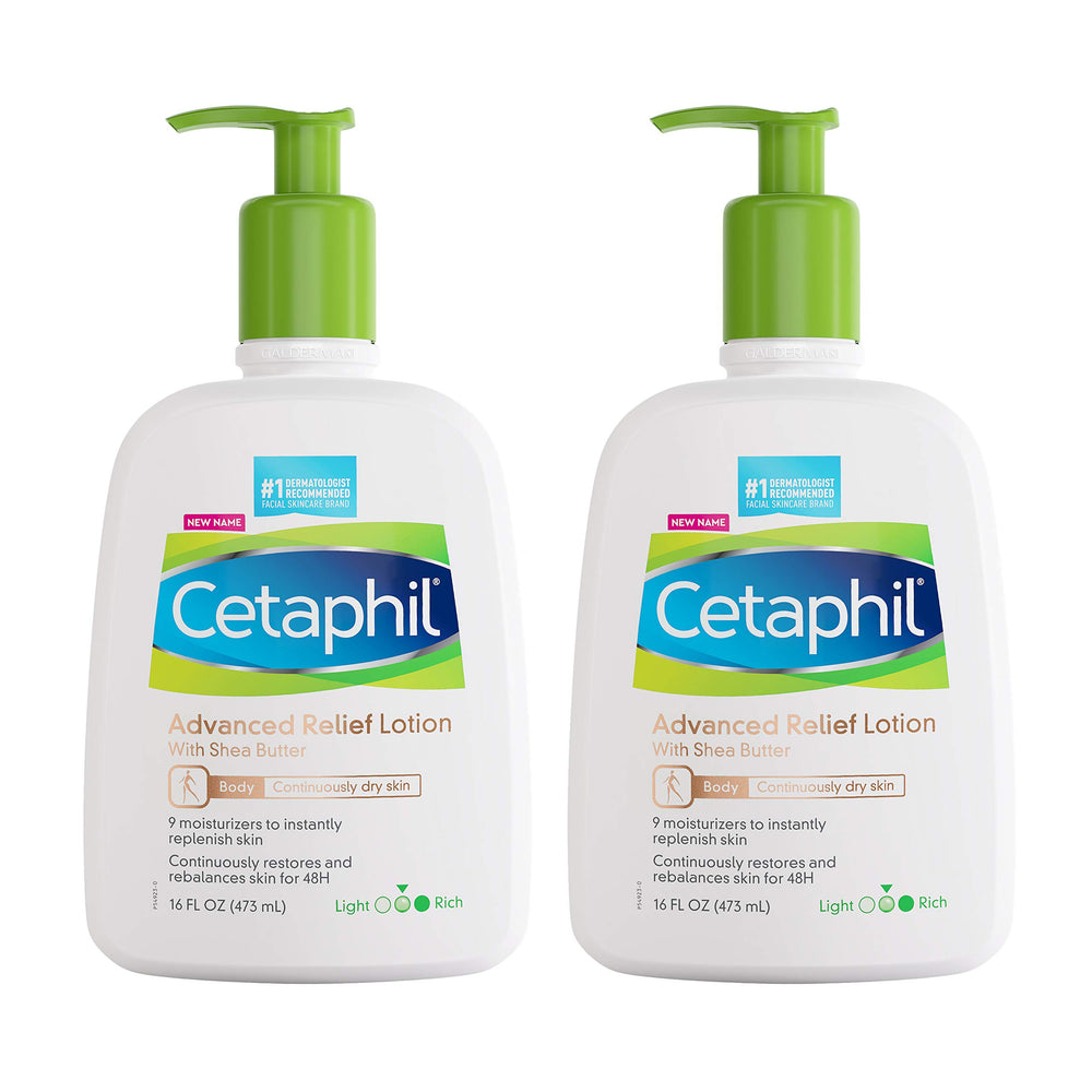 Cetaphil front packaging showing 16 oz bottle and clear benefit