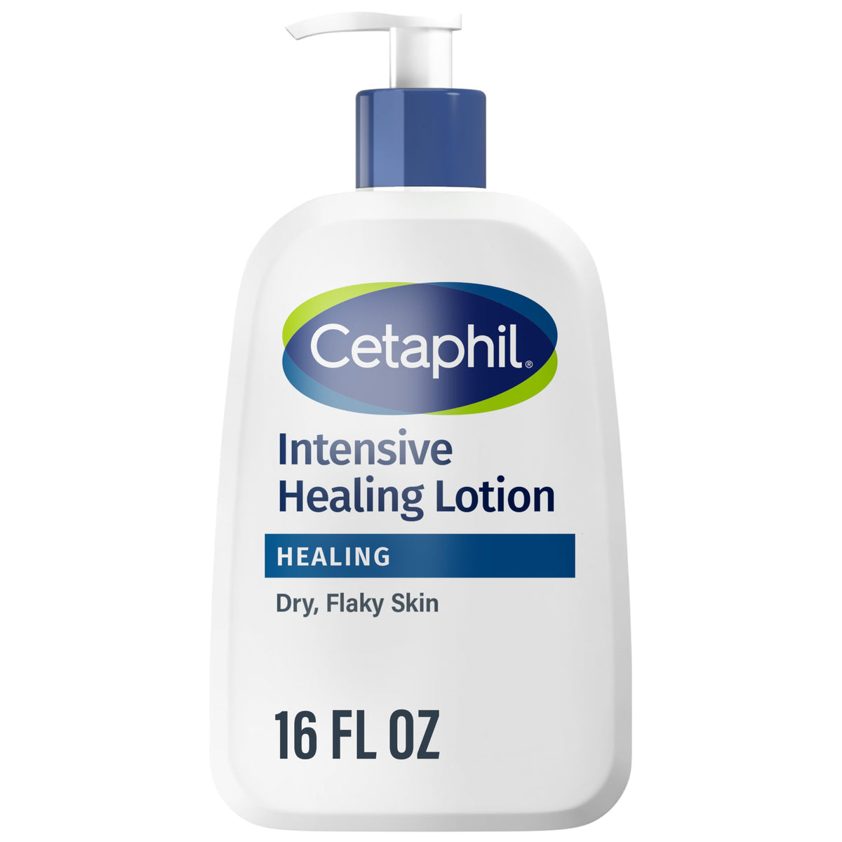 Cetaphil front packaging 16oz showing bottle benefits and size