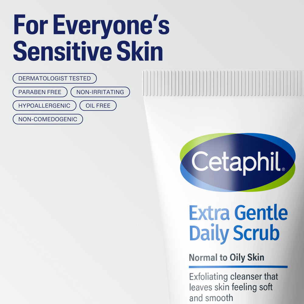 Label close-up of Cetaphil ingredient panel for informed choice