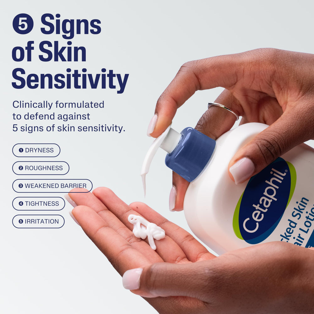 Cetaphil pump dispenser top for easy single-handed application