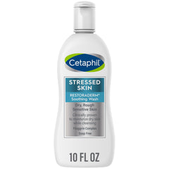 Cetaphil front label on 10oz bottle showing product identity and gentle care benefit