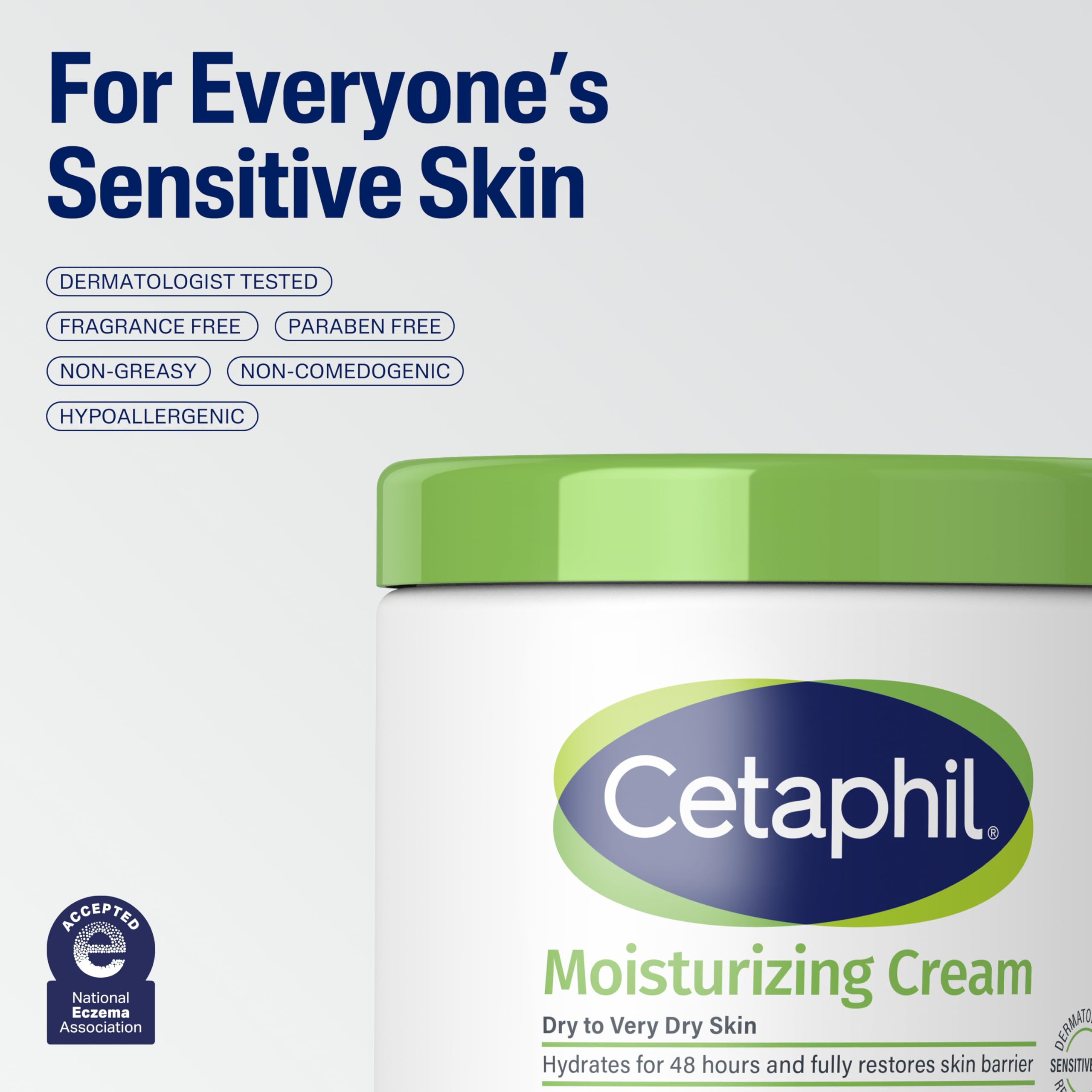 Cetaphil next to phone for size comparison and travel convenience