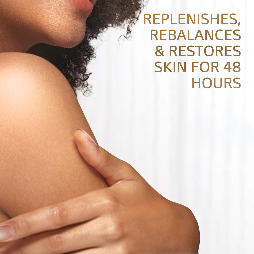 Cetaphil lotion texture close-up highlighting shea butter nourishment