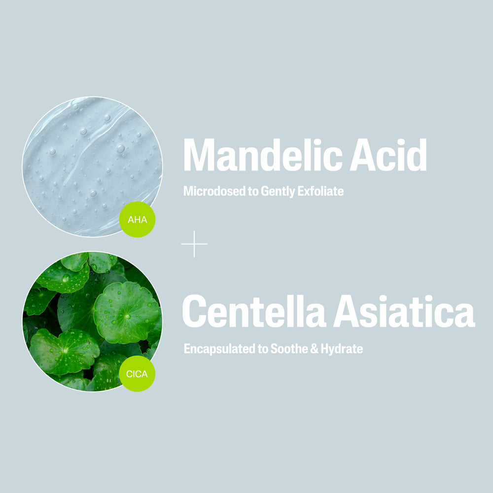 Cetaphil label detail with ingredients list emphasizing active AHA and CICA