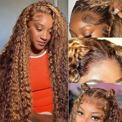 Cfaimity close-up of pre-plucked hairline with natural-looking edges