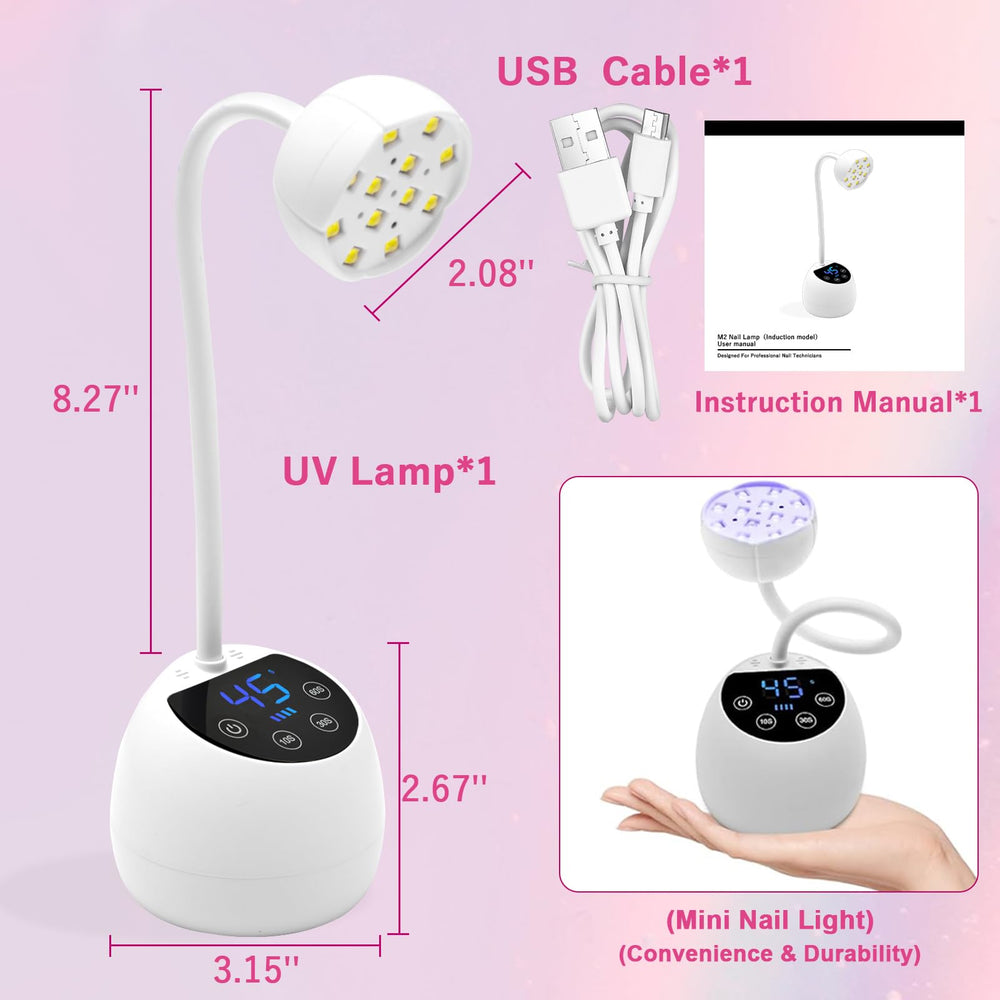 CGBE size comparison with a hand showing compact scale and travel-friendly form