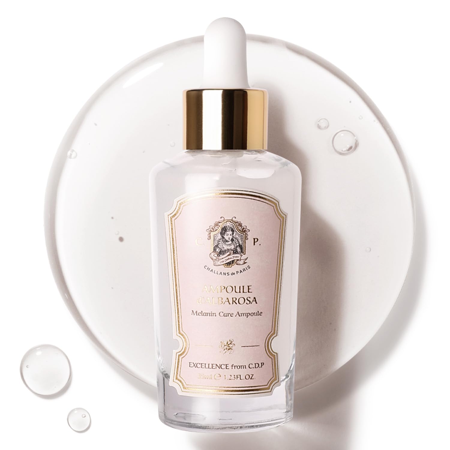 CHALLANS DE front packaging showing clean ampoule and benefits