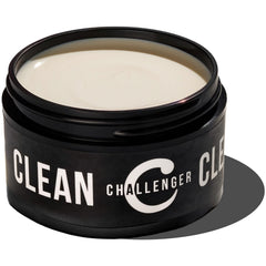 Challenger front packaging 3oz jar showing compact travel size and clean design