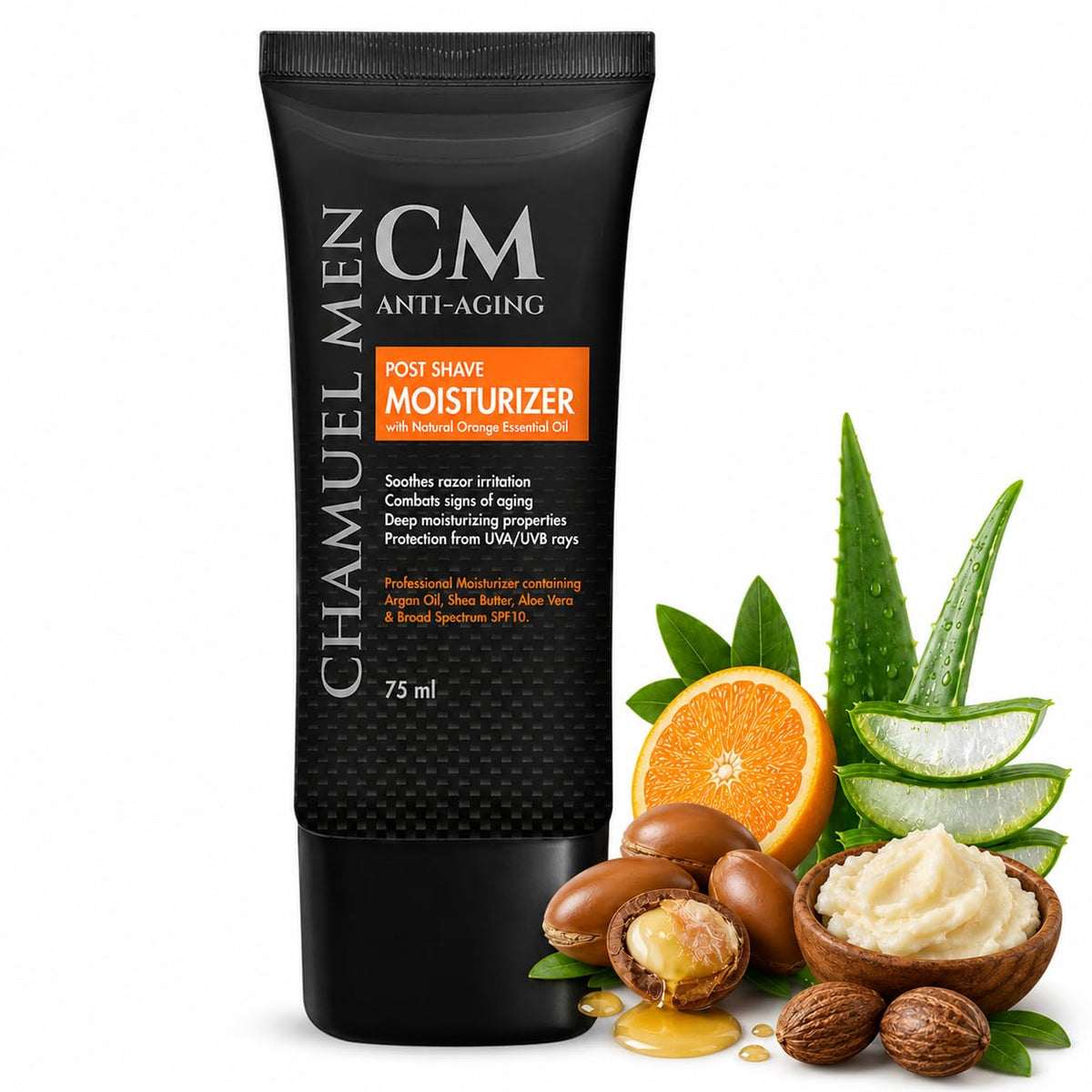 CHAMUEL MEN front packaging showing tube and branding for quick recognition