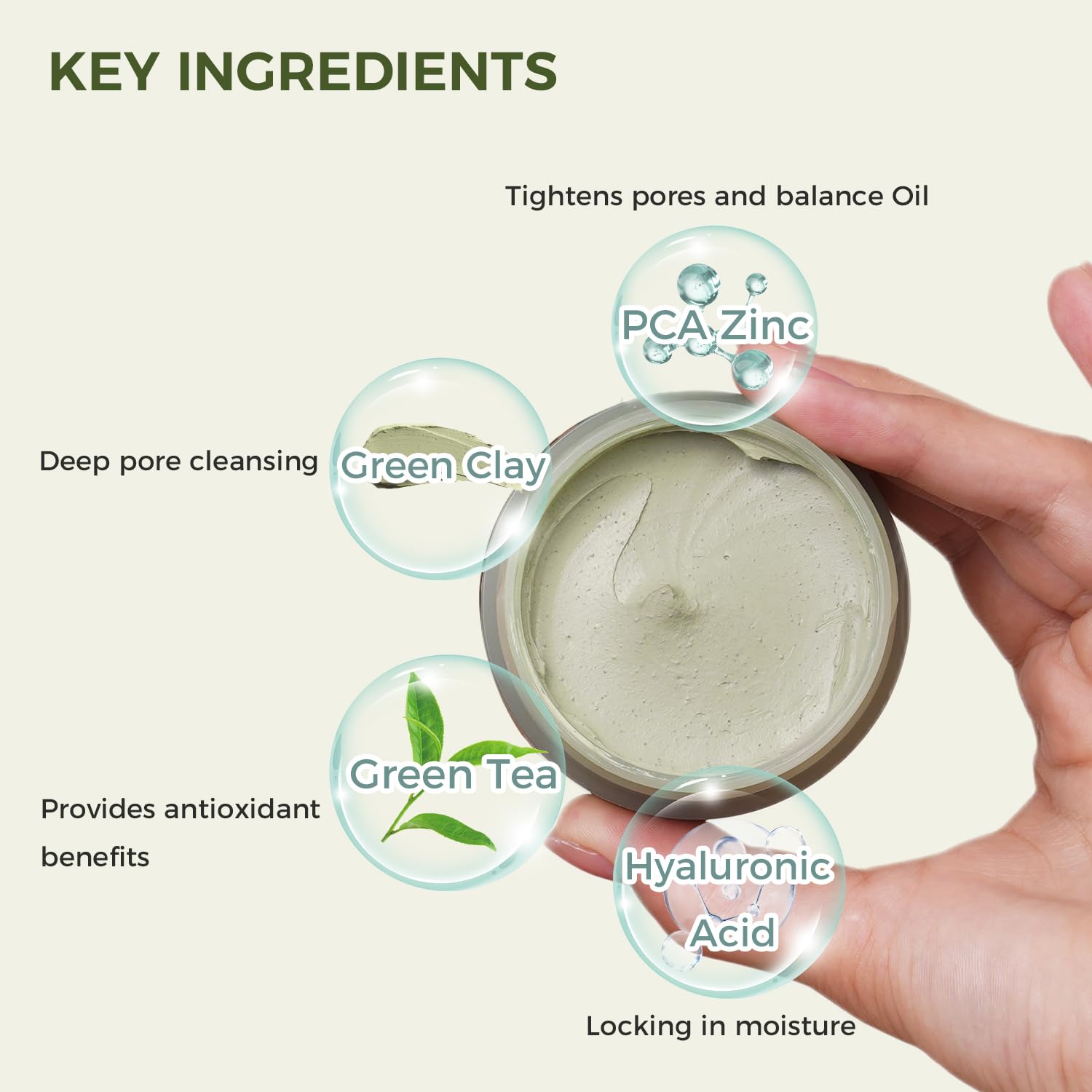 CHANDO HIMALAYA freeze-dried green tea powder ingredient and natural sourcing benefit