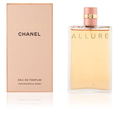 CHANEL ALLURE front bottle view showing elegant packaging and instant recognition