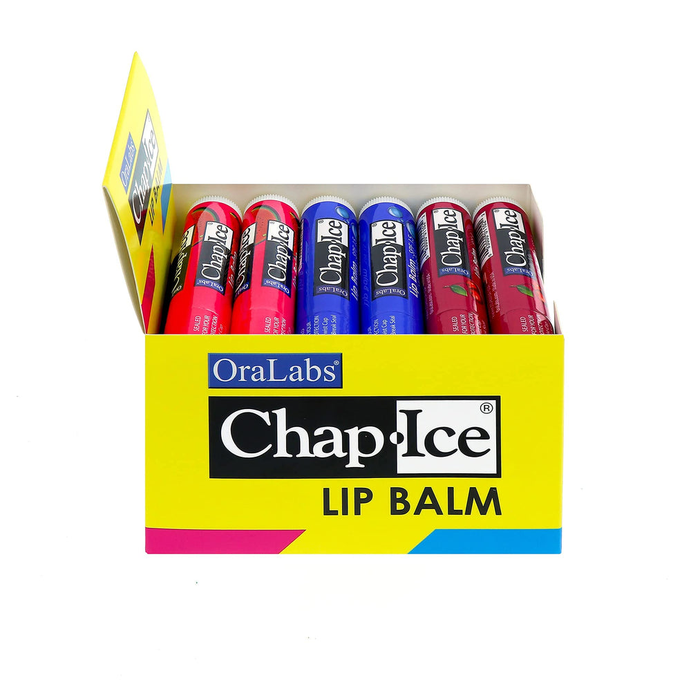 CHAP-ICE stick close-up texture with Vitamin E for smooth, soothing application