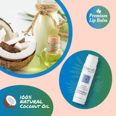 Chap-Lip tube label close-up showing vitamin E and coconut oil benefits