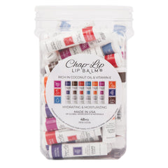 Chap-Lip front packaging showing assortment and brand hydration