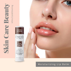 Chap-Lip texture swatch on skin showing moisturizing finish and comfort