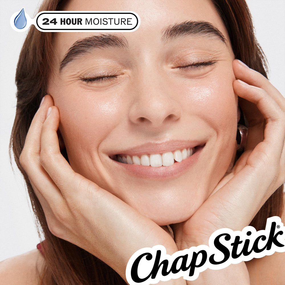 Open ChapStick Aloha Coconut tube with balm extended to show easy application