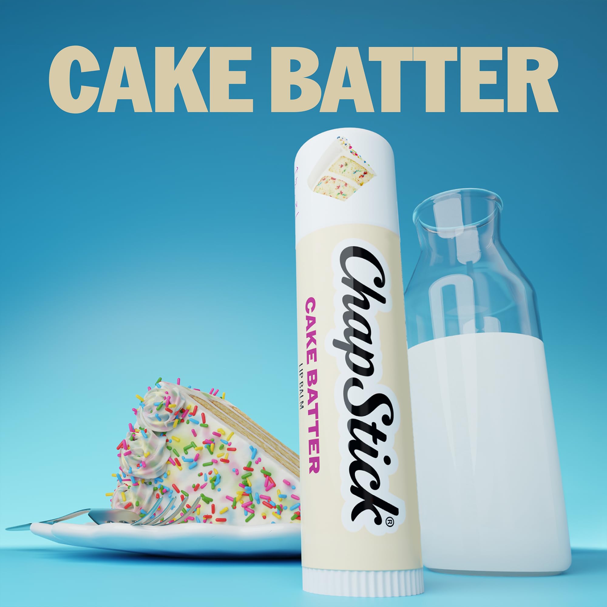 Single ChapStick tube closed branded for easy pocket-carry convenience
