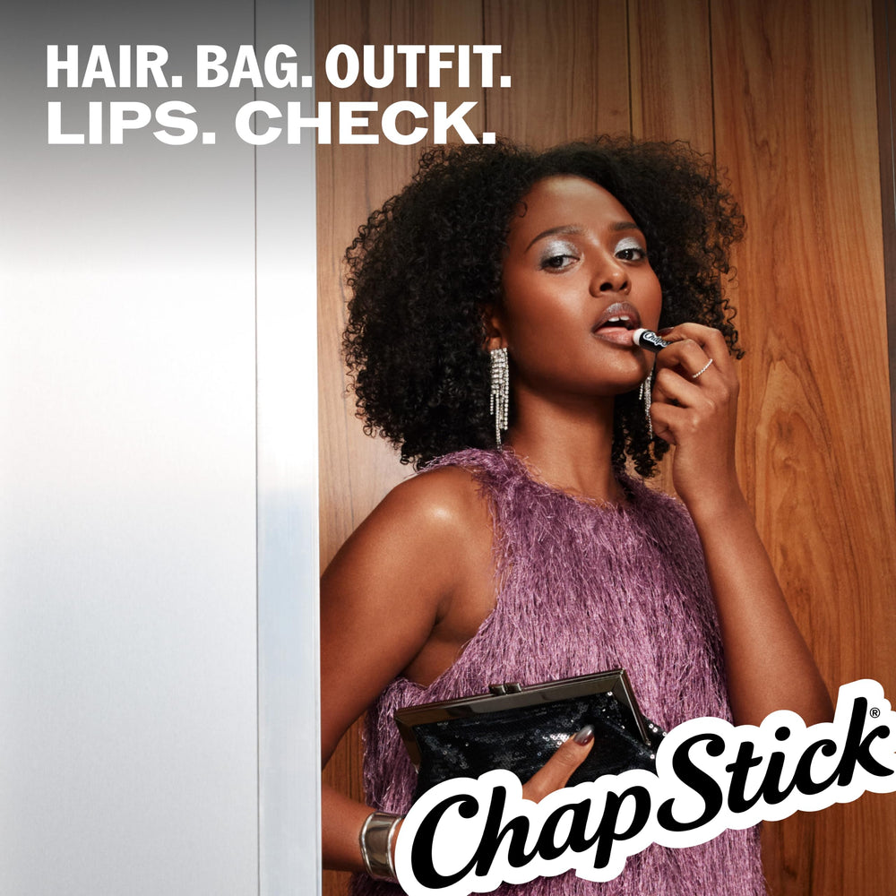 ChapStick twelve sticks arranged for stocking cabinets and sharing peace of mind