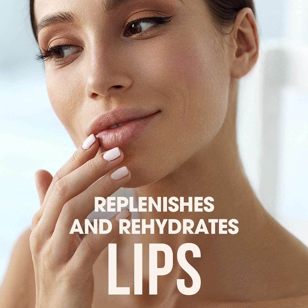 ChapStick Classic Cherry single tube open showing smooth application benefit