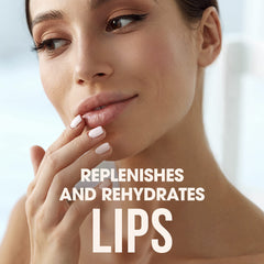ChapStick Classic Cherry single tube open showing smooth application benefit