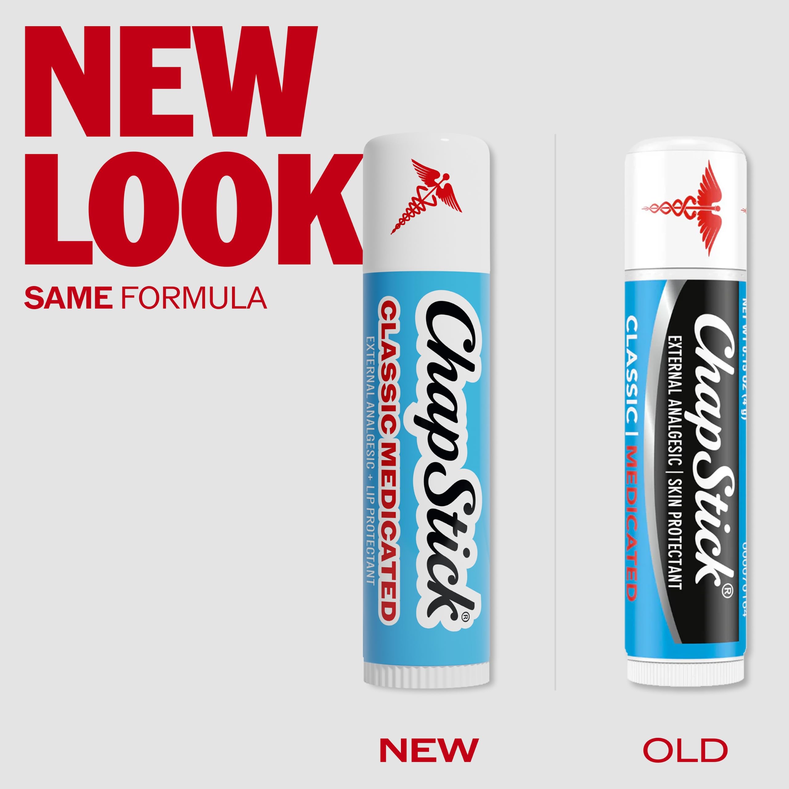 ChapStick Classic used outside in cold weather showing protective benefit