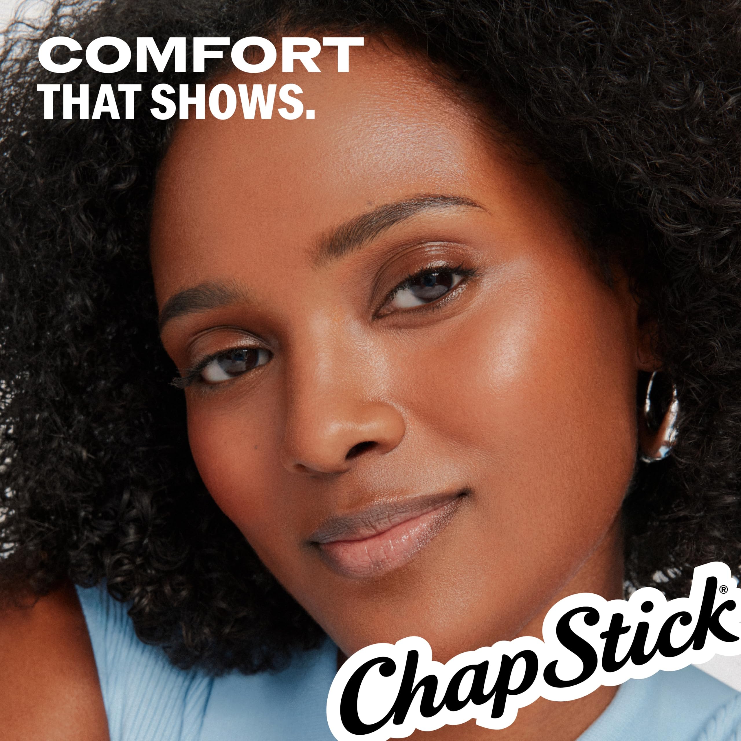ChapStick Classic held in hand to show compact 0.15 oz size and portable benefit