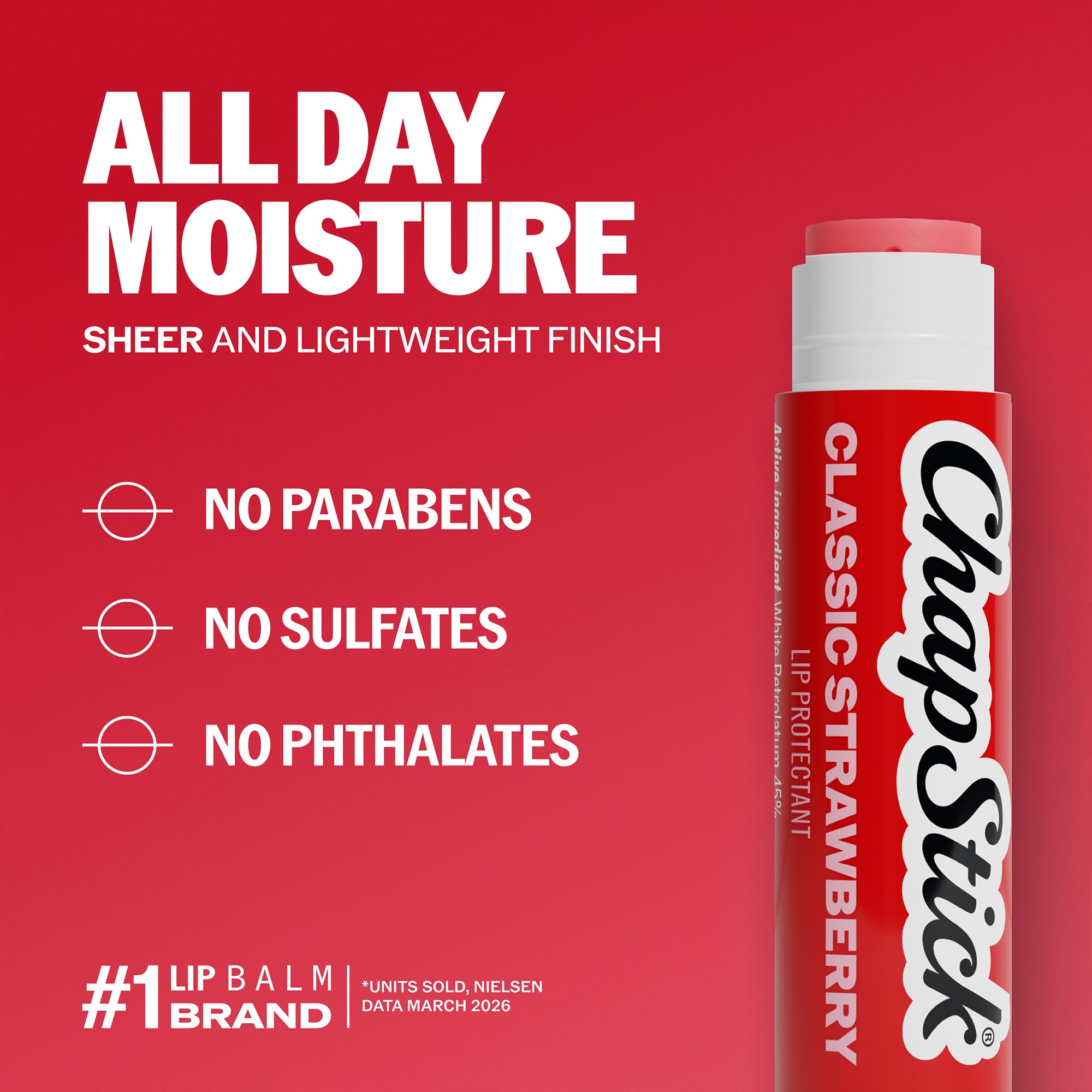 ChapStick brand tube inside travel pouch illustrating travel-friendly protection