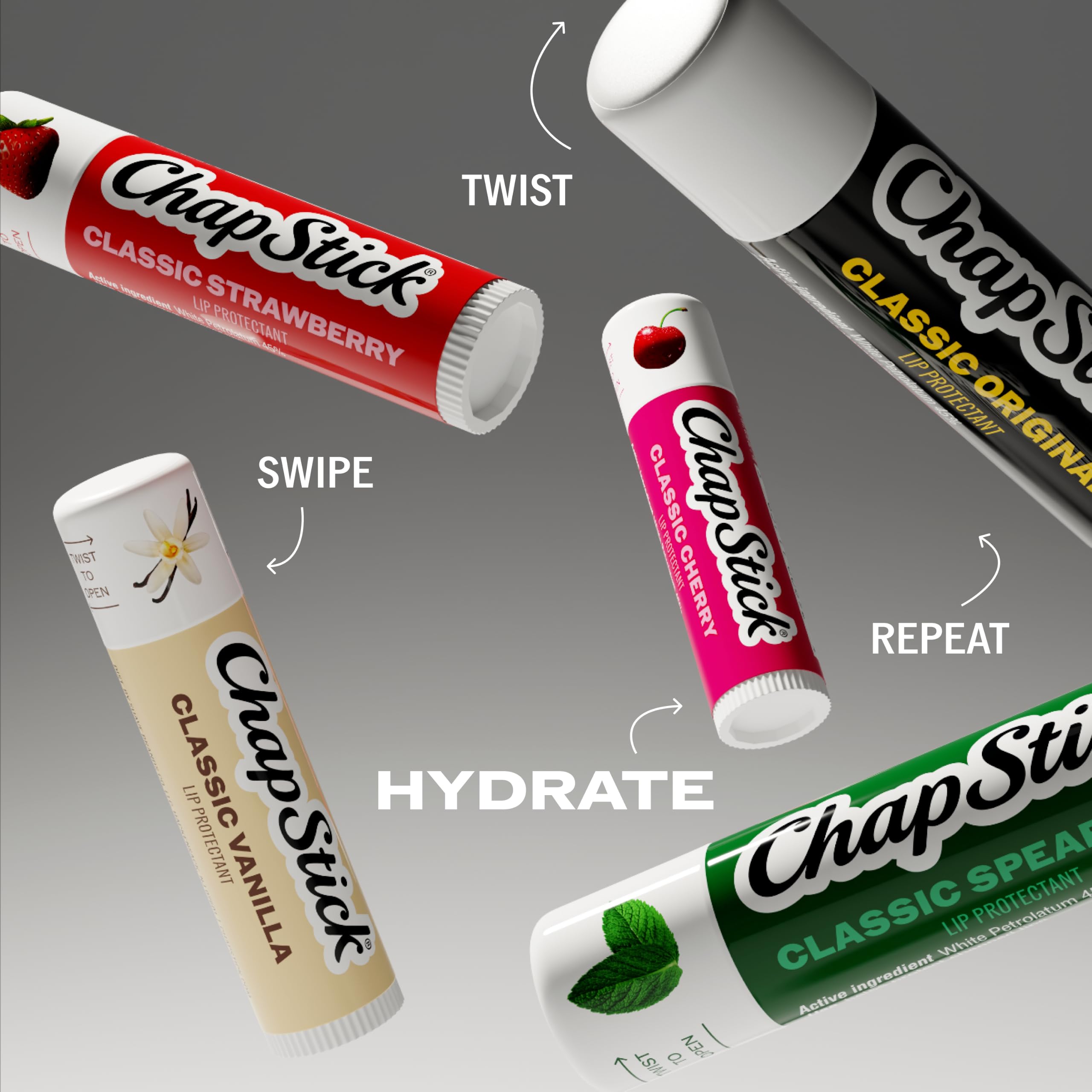 ChapStick inside travel kit demonstrating portability for trips and daily commute