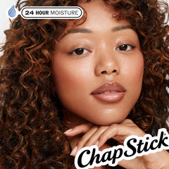 ChapStick cotton candy close-up of twist top demonstrating simple, mess-free use