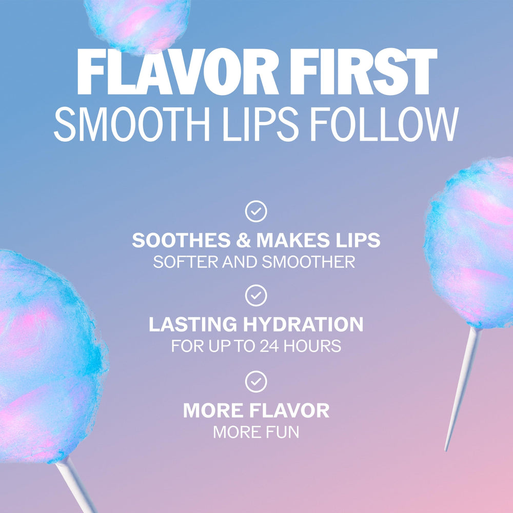 ChapStick cotton candy inside a purse illustrating portable protection for lips on the go