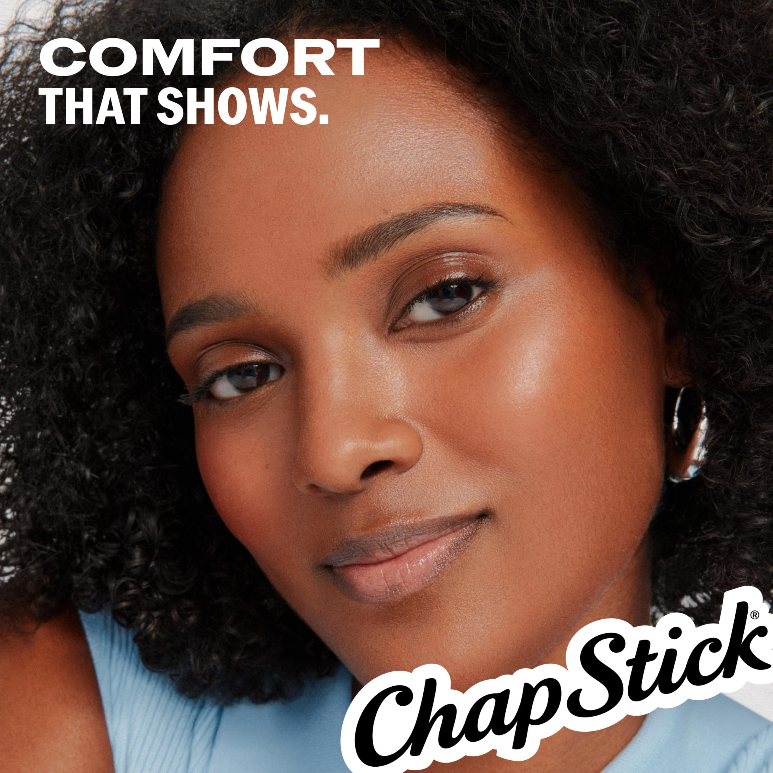 ChapStick medicated label ingredient list highlighting no parabens benefit