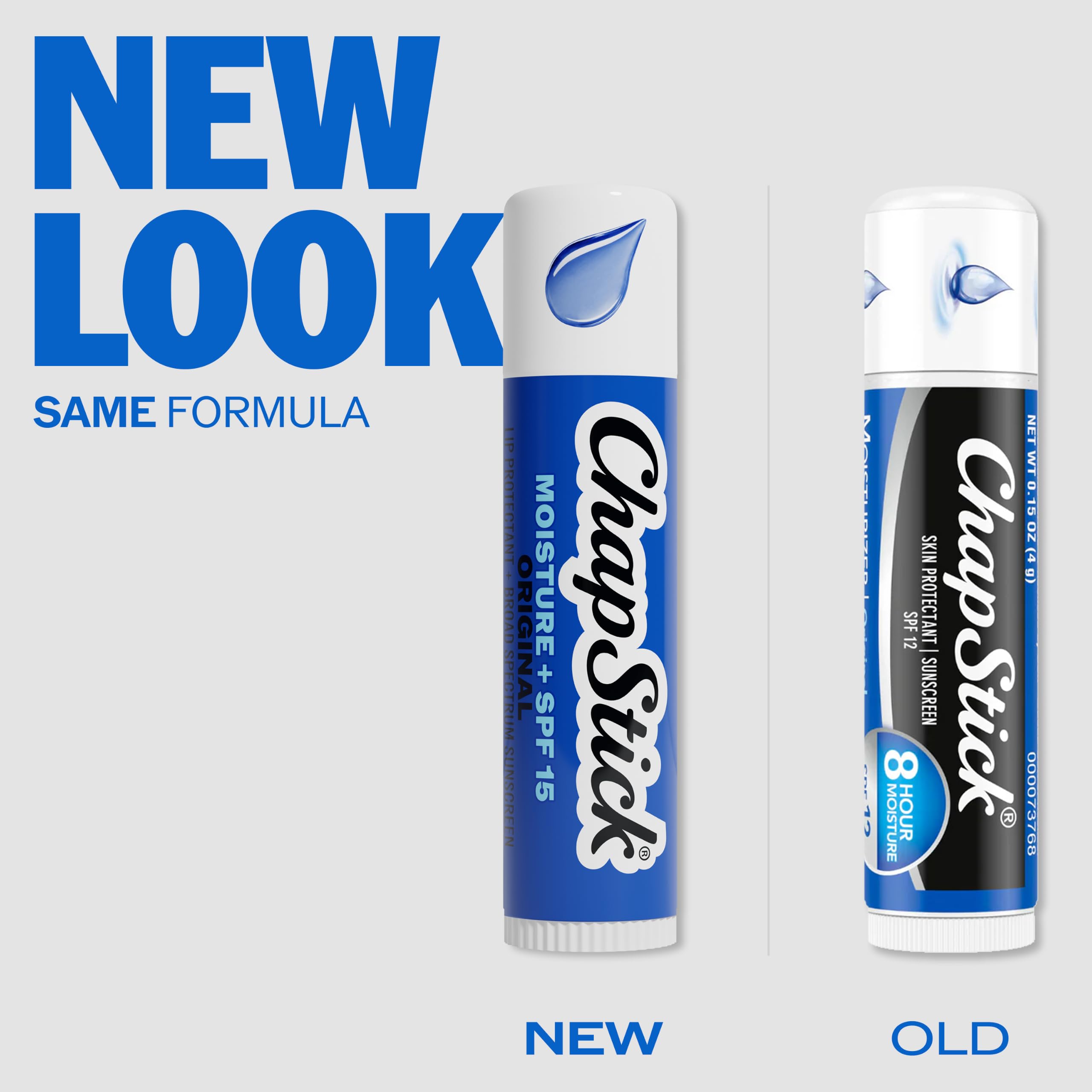 ChapStick 12-pack staged in a bag showing multiple sticks for everyday readiness