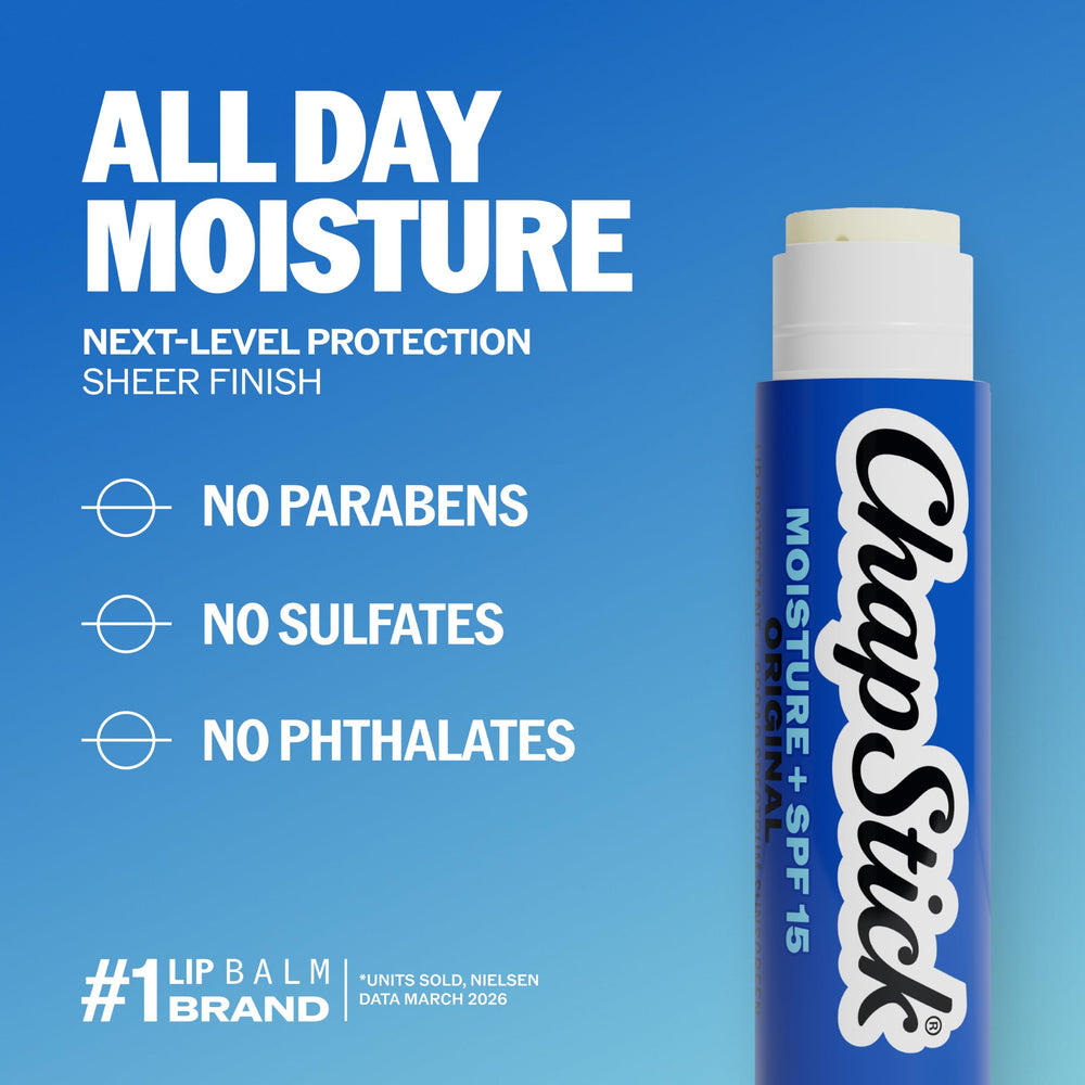 ChapStick tucked in a pocket illustrating convenient access and travel readiness