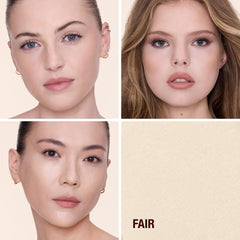 Charlotte Tilbury open powder pan revealing ultra-fine pressed powder texture