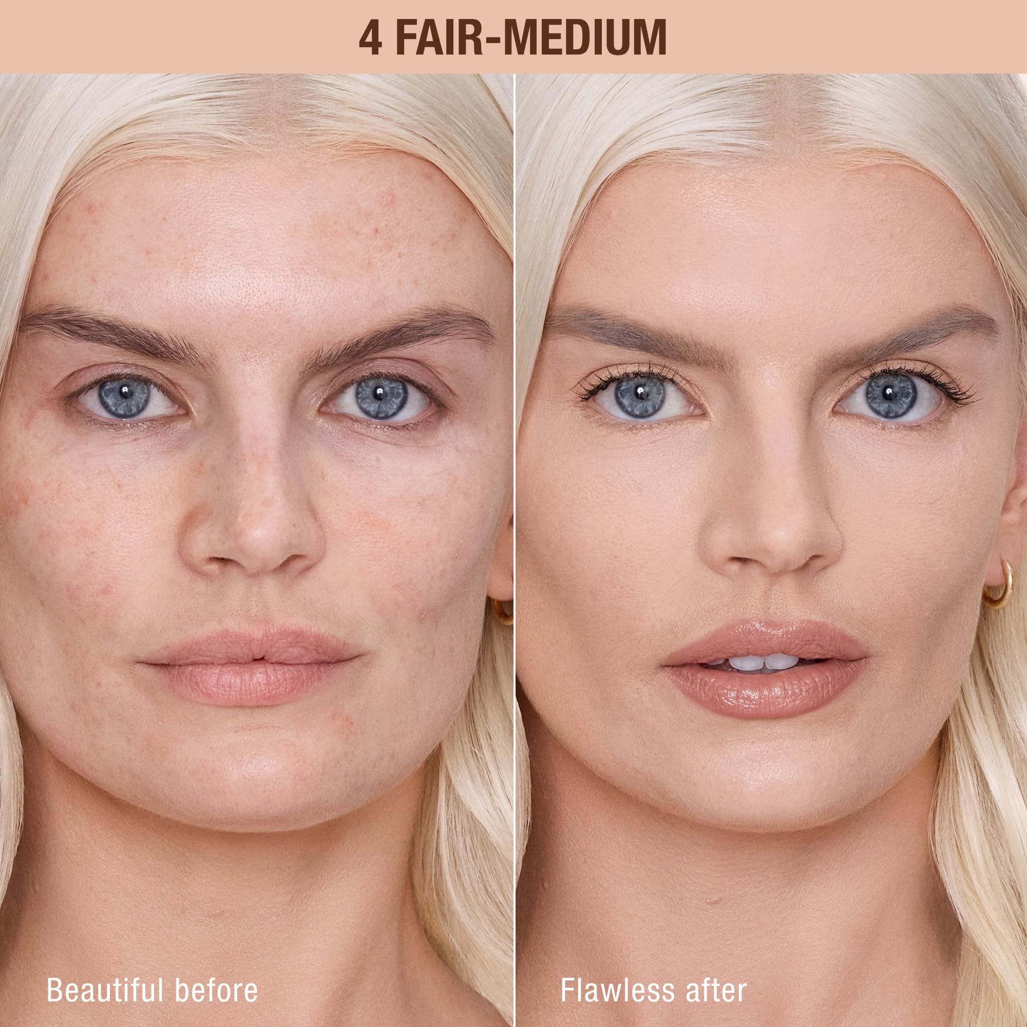 Charlotte Tilbury precision applicator tip close-up for targeted, controlled coverage