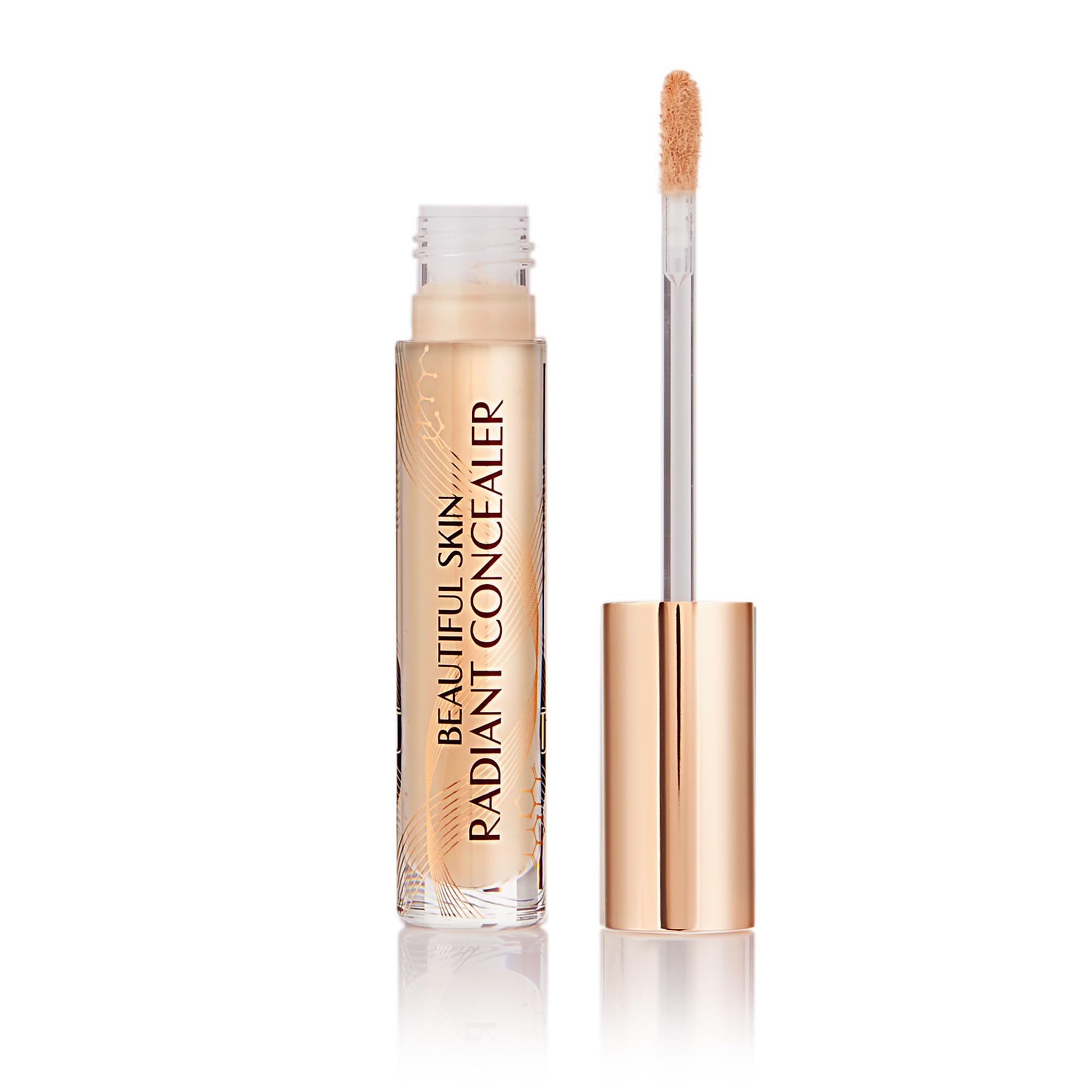 Charlotte Tilbury front packaging showing sleek bottle and brand appeal