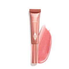 Charlotte Tilbury front packaging showing brand and rosy glow benefit