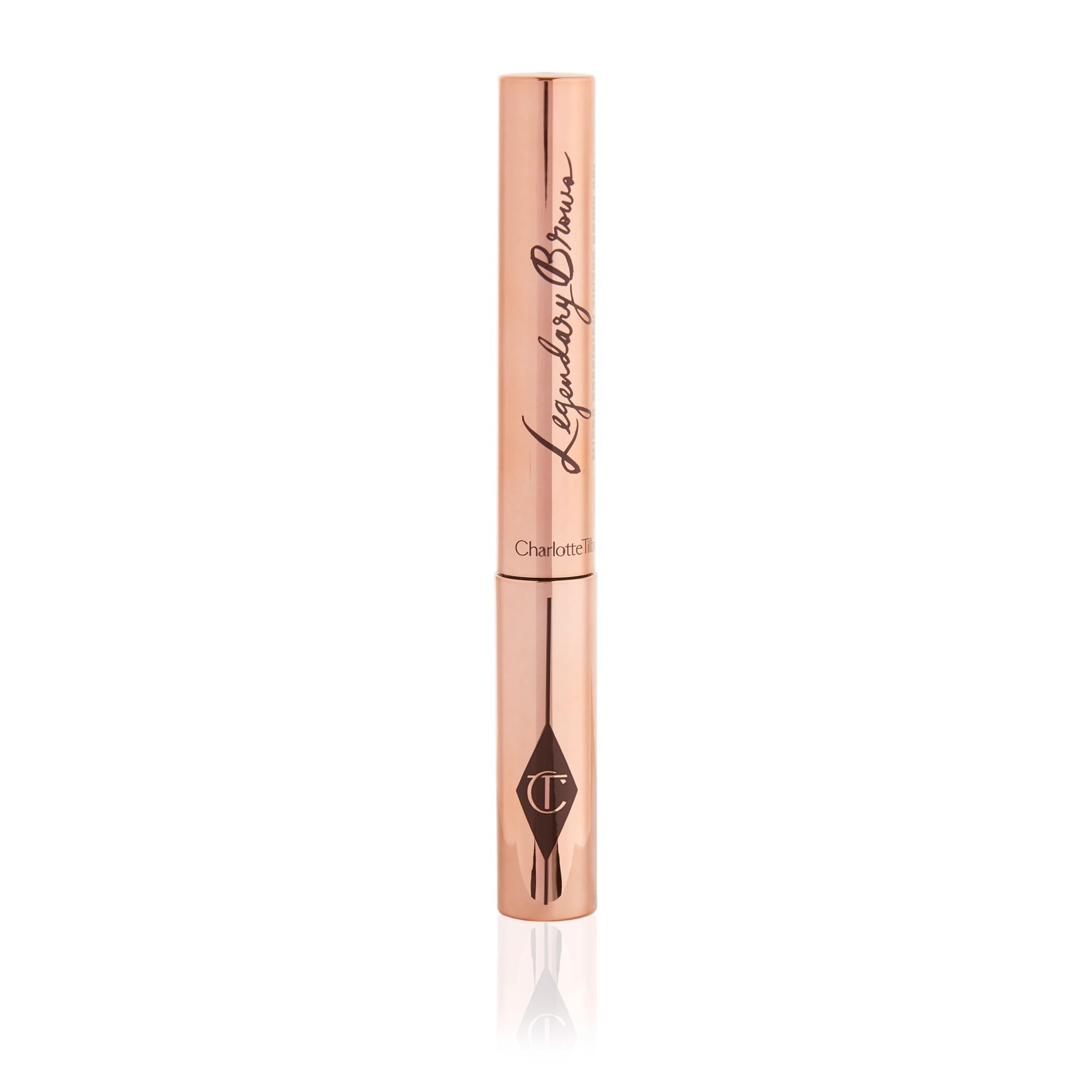 Charlotte Tilbury brow in use application demo creating lifted texture