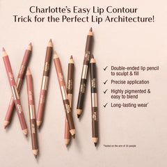 Charlotte Tilbury texture closeup showing smooth pigments and blendable finish for natural look