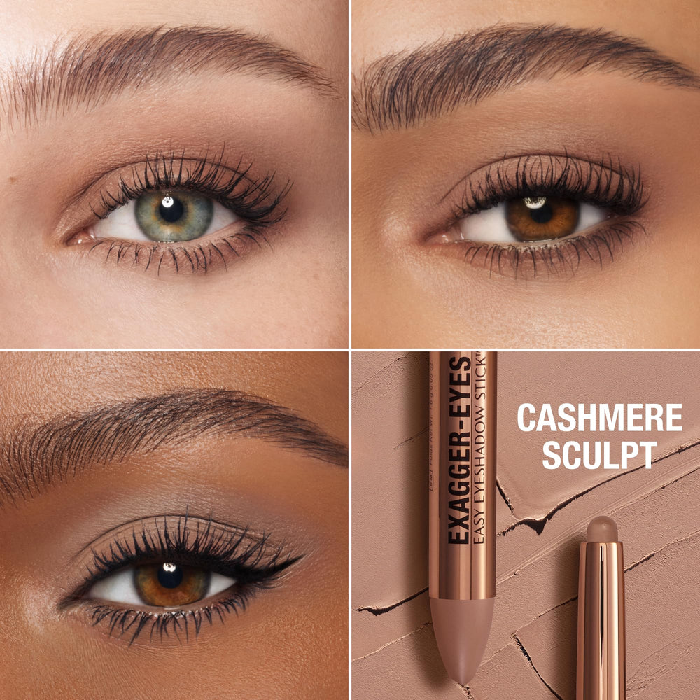 Charlotte Tilbury cap removed revealing creamy tip for smooth, controlled application