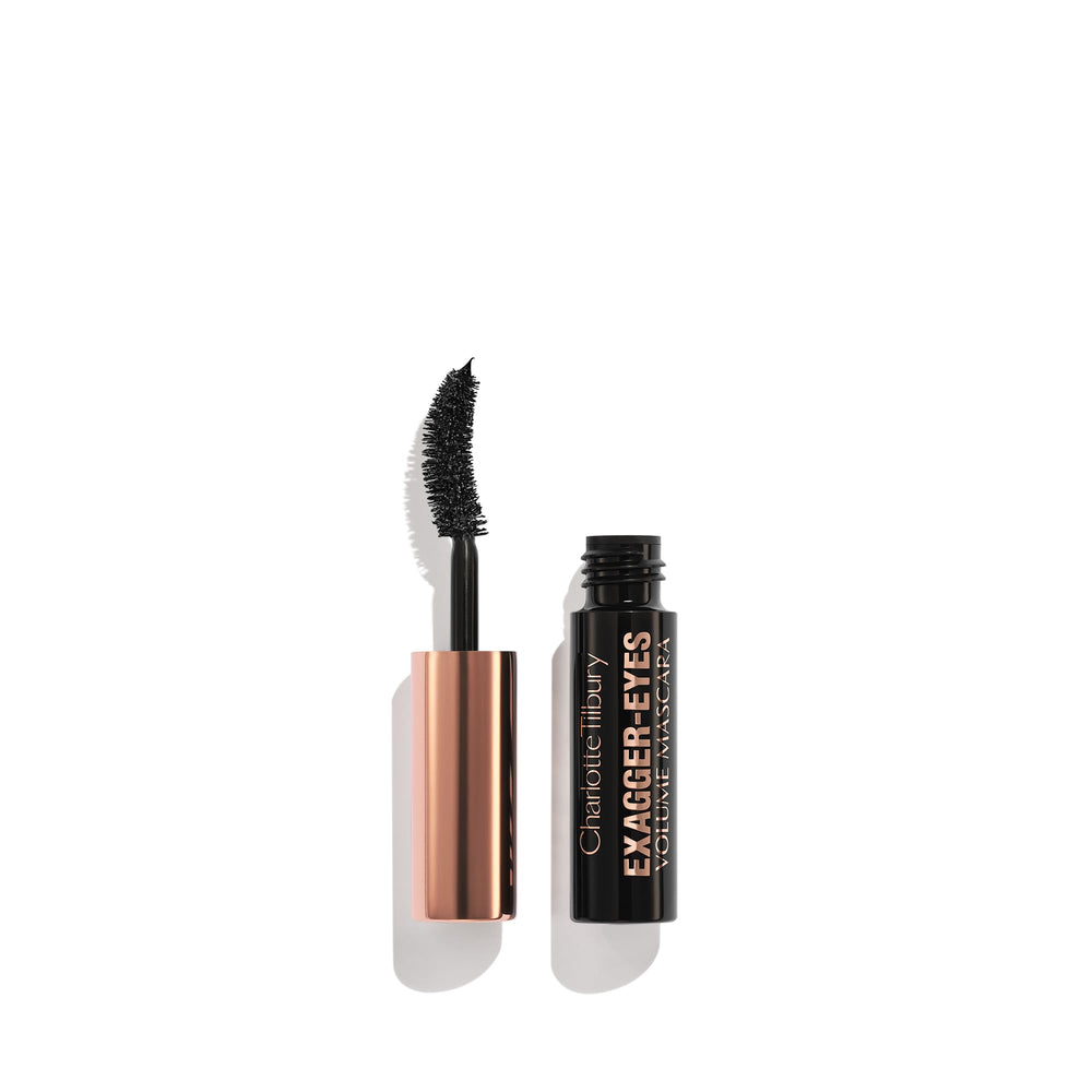 Charlotte Tilbury front packaging showing sleek glass bottle and brand elegance