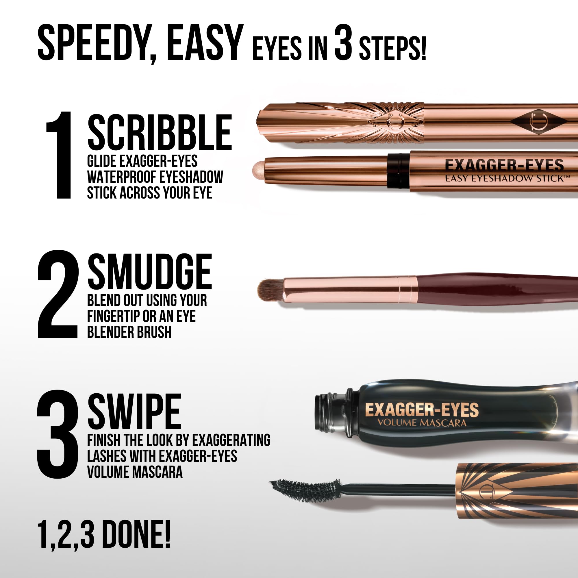 Charlotte Tilbury lifestyle on dressing table showing everyday beauty routine benefit