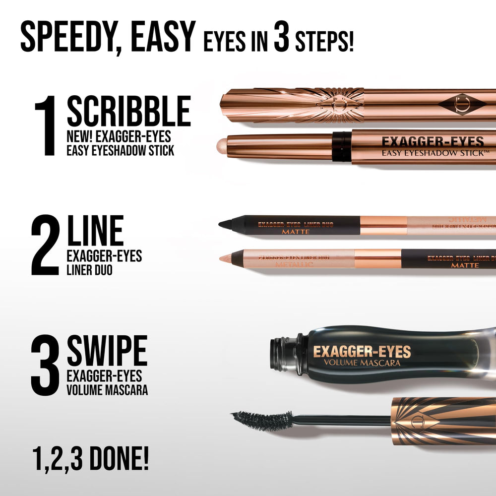 Charlotte Tilbury stick next to ruler showing compact size for travel-friendly use