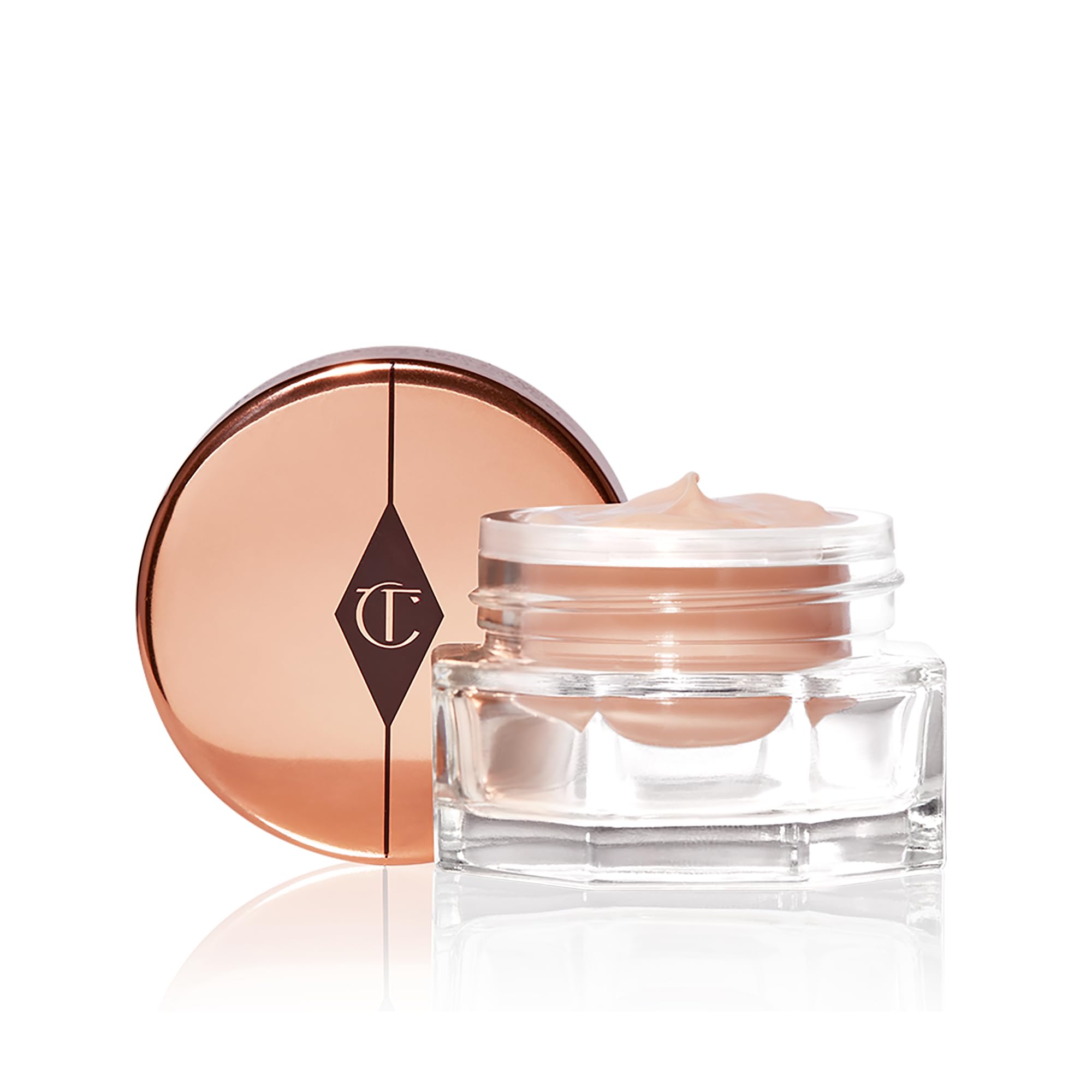 Charlotte Tilbury front jar showing packaging and luxe finish for gifting