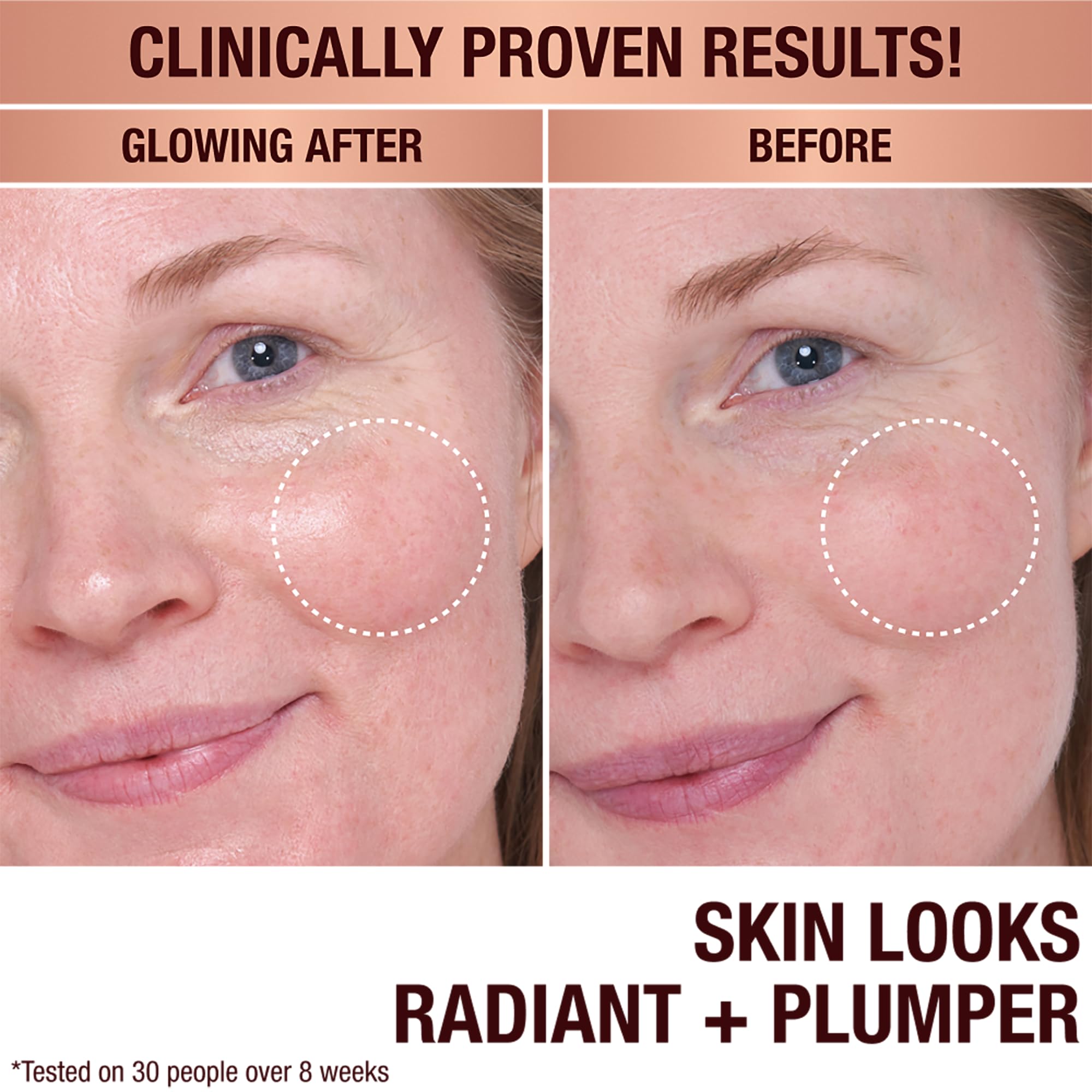 Charlotte Tilbury oil drop dispensing from pipette highlighting precise application benefit