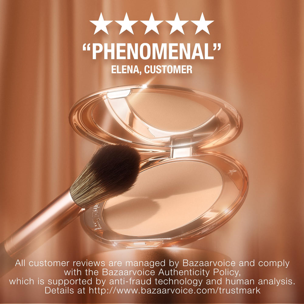 Charlotte Tilbury outer packaging box presenting brand and sustainable refill concept