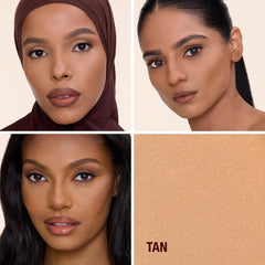 Charlotte Tilbury powder texture close up highlighting ultra‑fine blurring particles