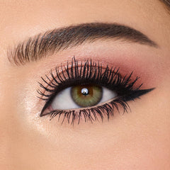 Charlotte Tilbury red-brown matte applied to outer corner for depth benefit