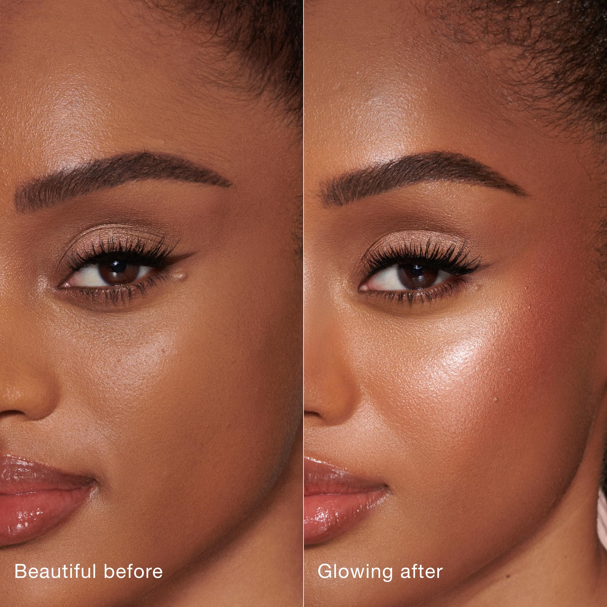 Charlotte Tilbury wand held in hand showing size and travel-friendly benefit