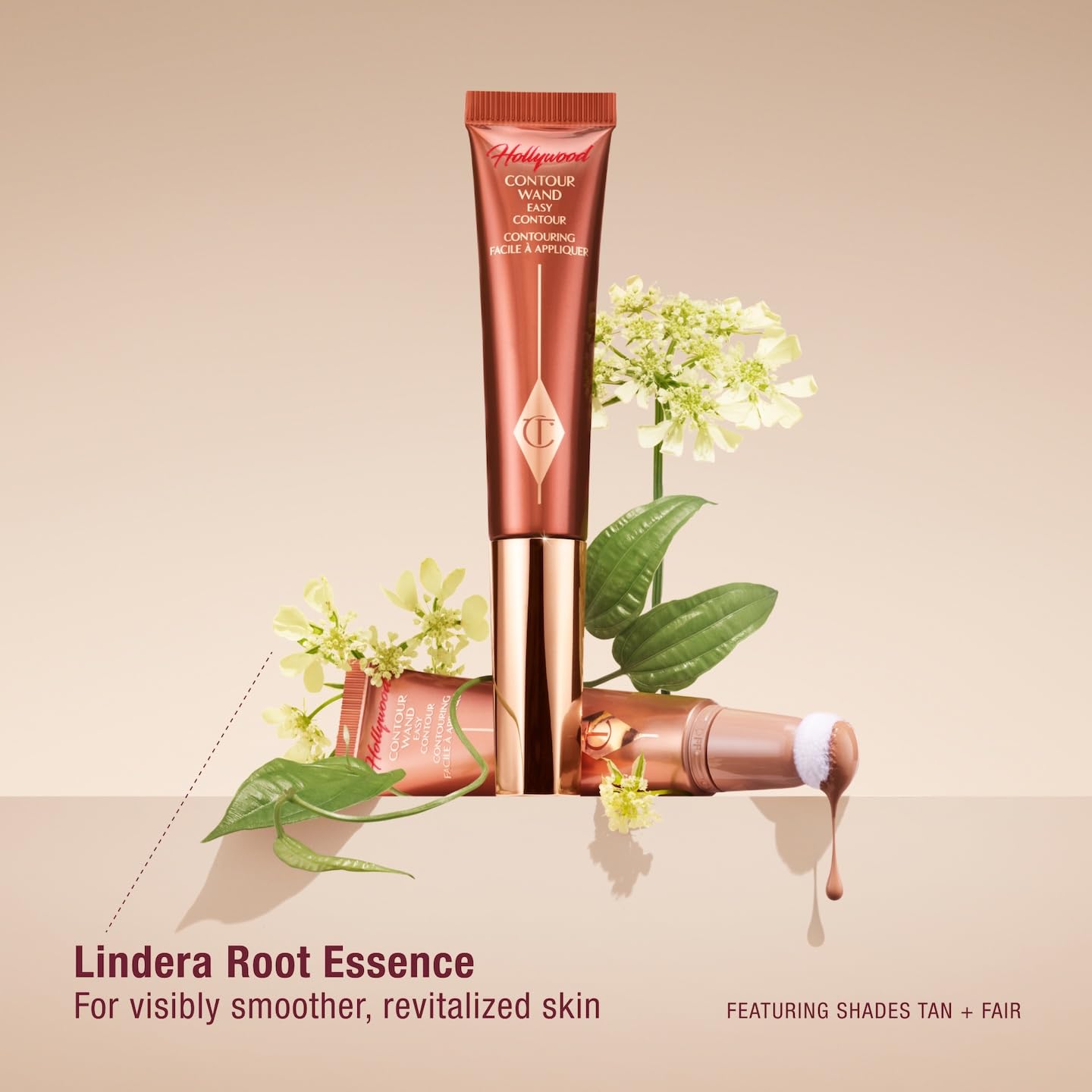 Charlotte Tilbury range of shades lined up to choose ideal sculpting tone